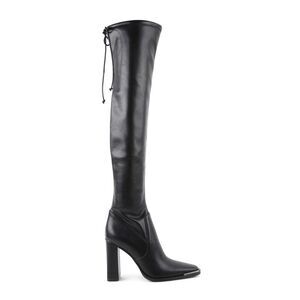 BCBGENERATION Womens Black Padded Abanna Square Toe Block Heel Zip-Up Boots 5 M